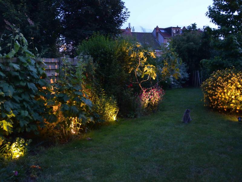 Eclairage de jardin avec spots led